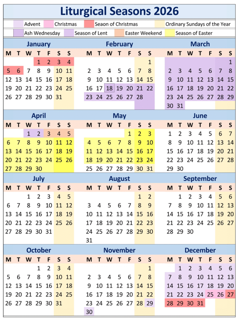 Calendar 2026