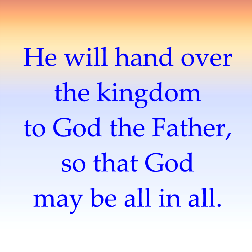 Feast of Christ the king